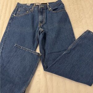 Levi's Straight Blue Jeans